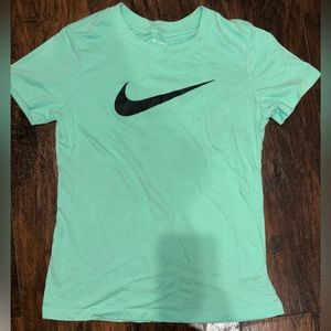 Lime Green Nike T shirt